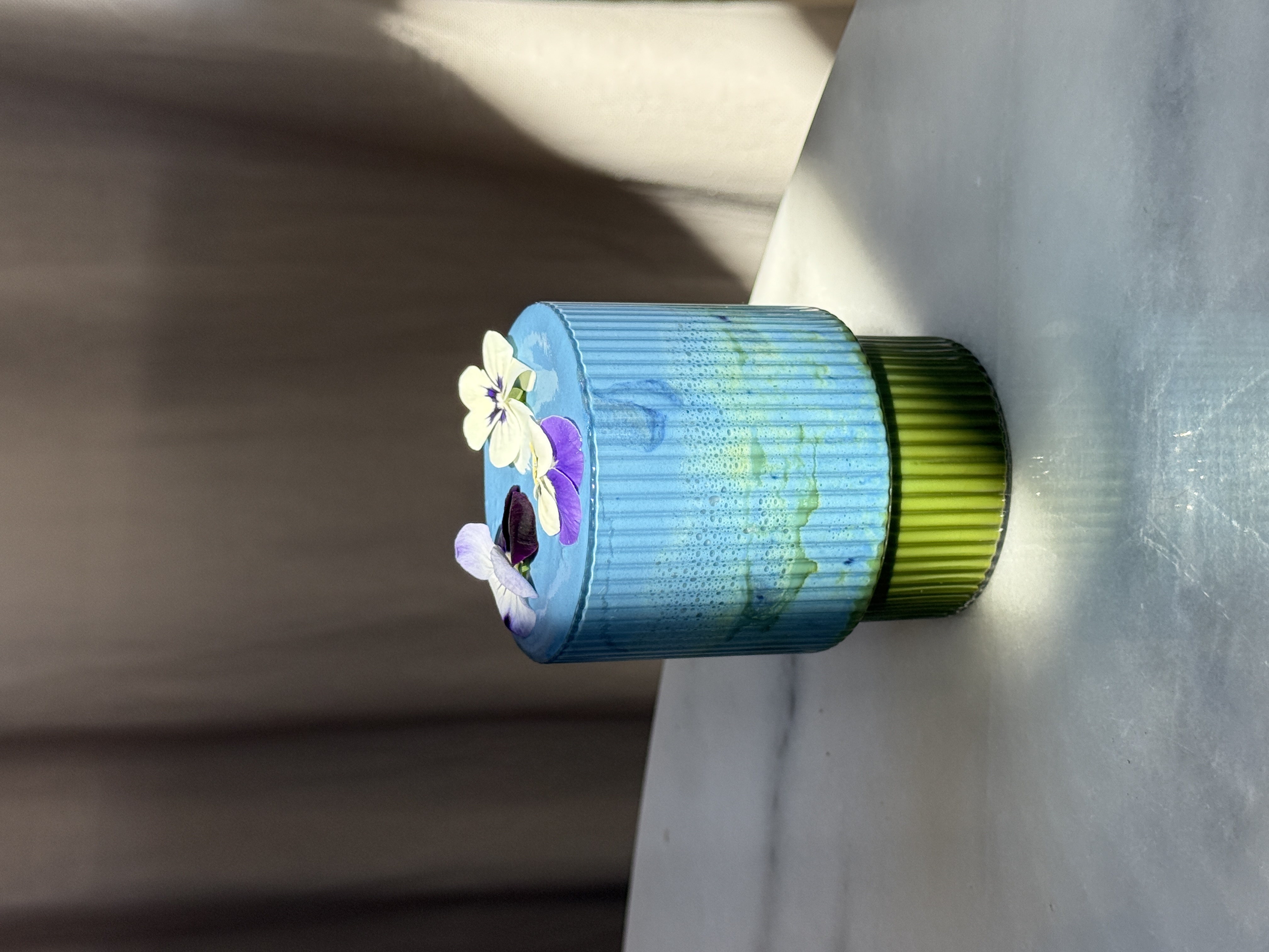 Green x Blue Matcha Latte