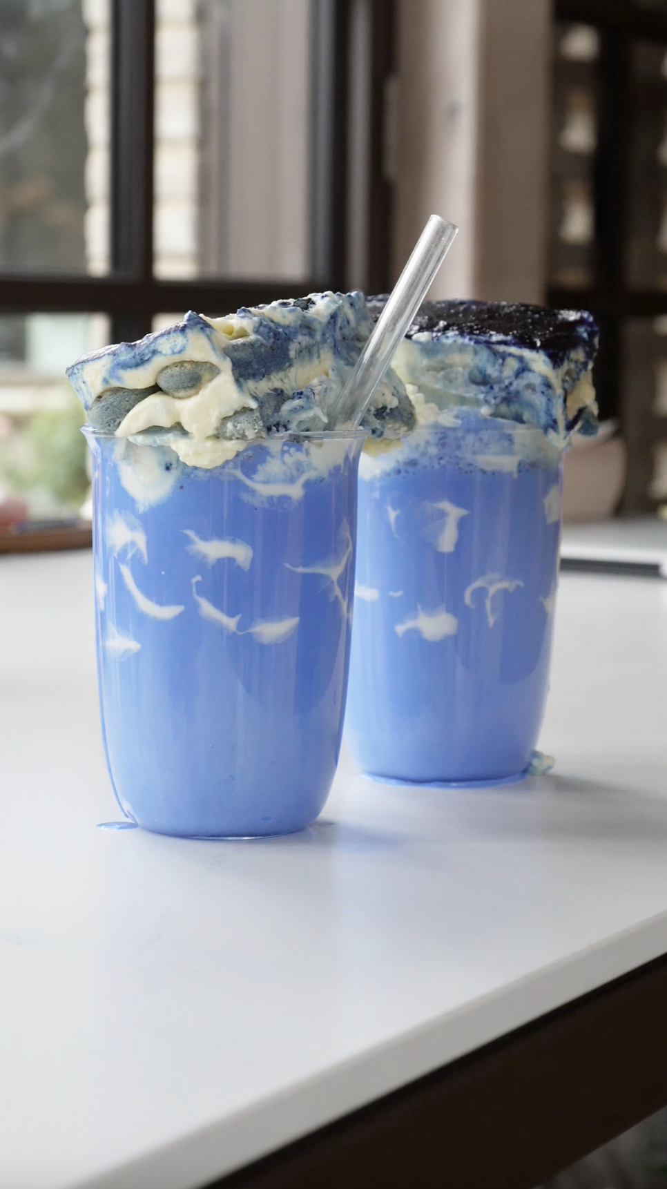 Blue Matcha Tiramisu